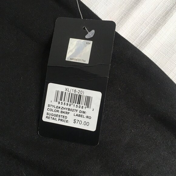 NBA Boy Size XL 18-20 Black Long Sleeve  Hoodie Sweatshirt Athletic Basketball - Picture 15 of 15